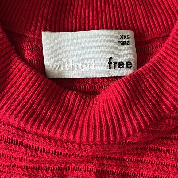 WILFRED FREE CROPPED KNIT SWEATER - Picture 2 of 3